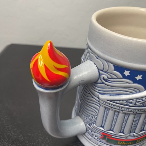 Vintage Budweiser Atlanta 1996 Beer Stein Mug - Picture 8 of 9